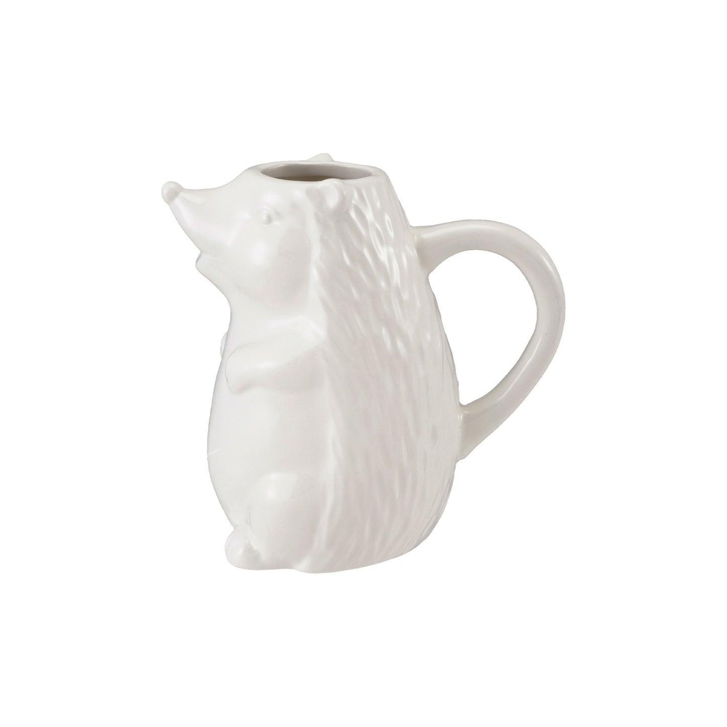 Ceramic Hedgehog Shaped Creamer Dispenser