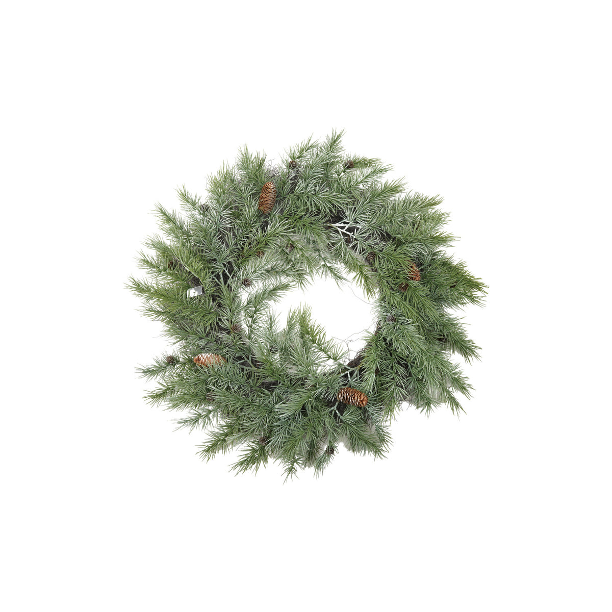 Pine Wreath With Natural Pinecones