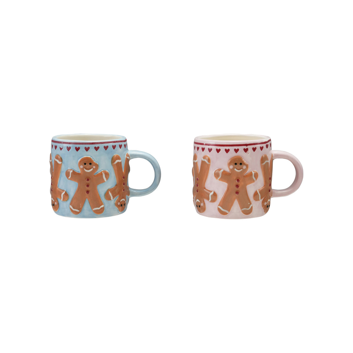 Gingerbread Painted Holiday Mug