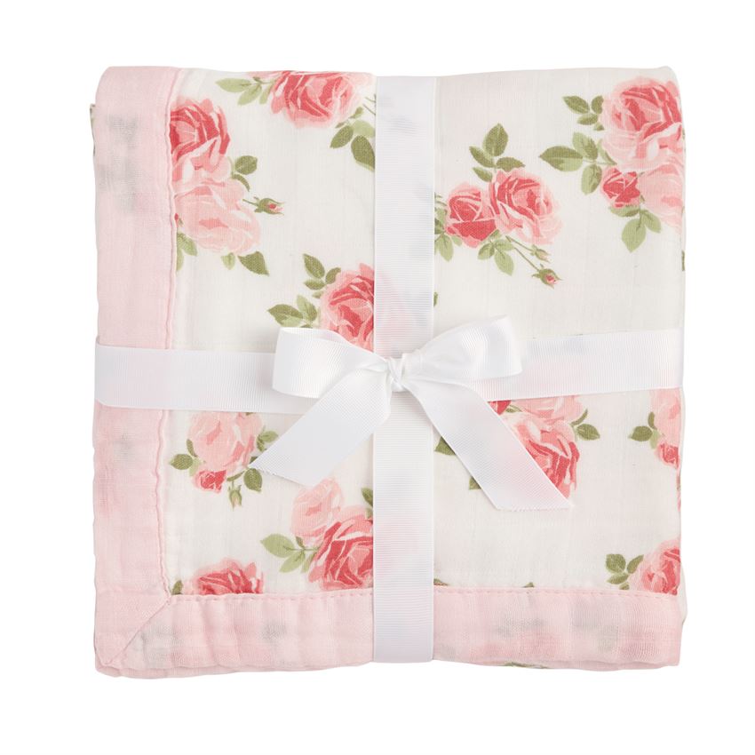 Rose Receiving Blanket
