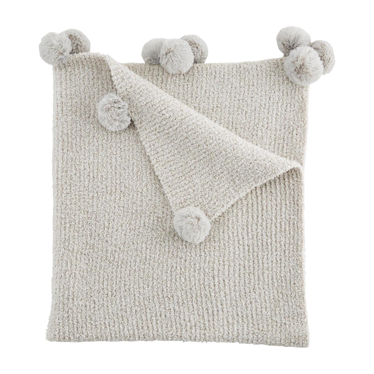 Gray Chenille Blanket