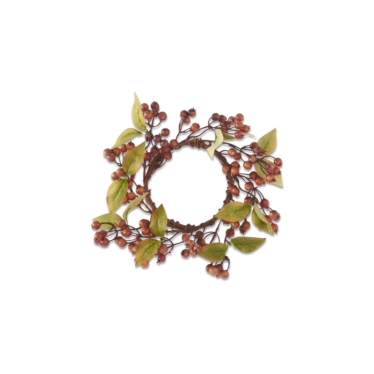 Brown Berry Candle Ring