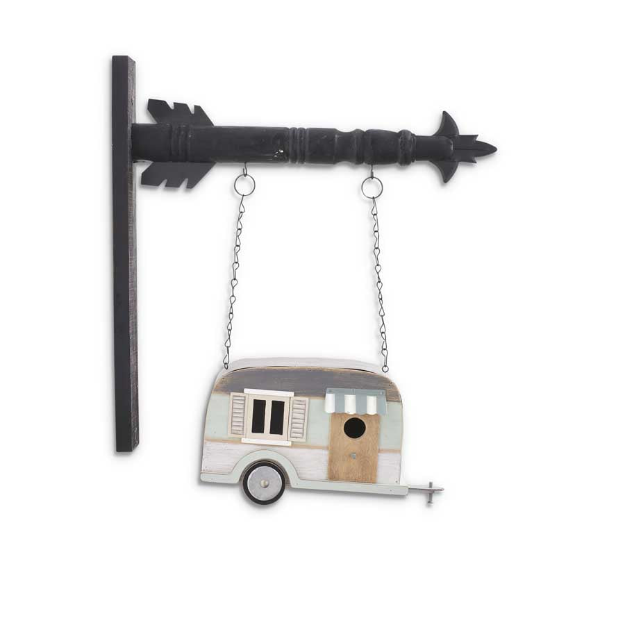 Camper Birdhouse Hanging Sign