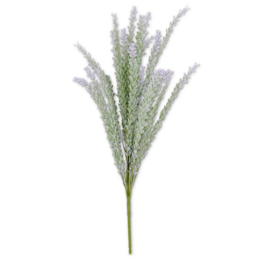 Soft Green w/Purple Real Touch Foliage Bush