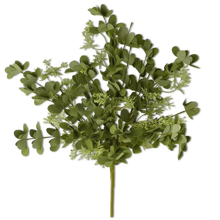 GREEN EVA LEAVES EUCALYPTUS BUSH W/ SEED PODS