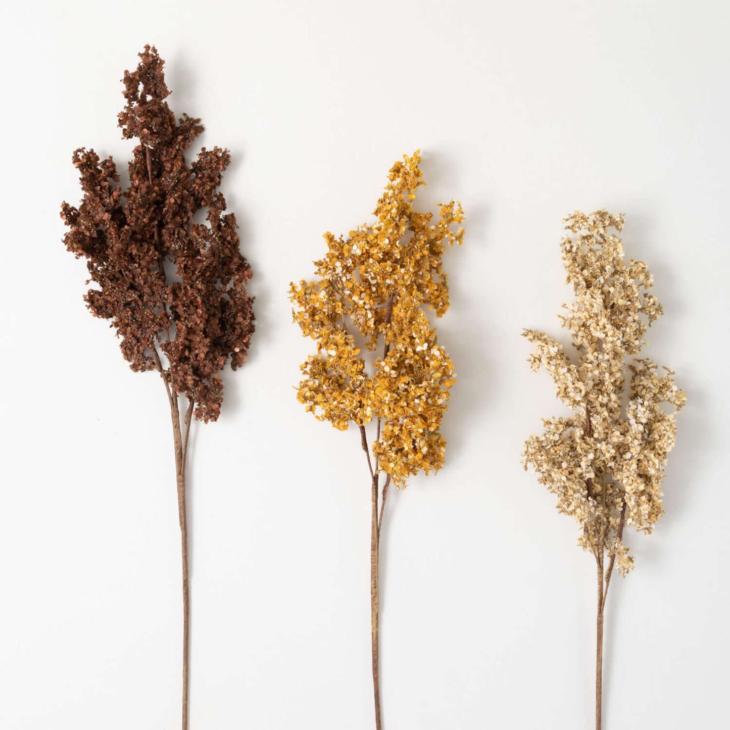 Faux Dried Seed Spray