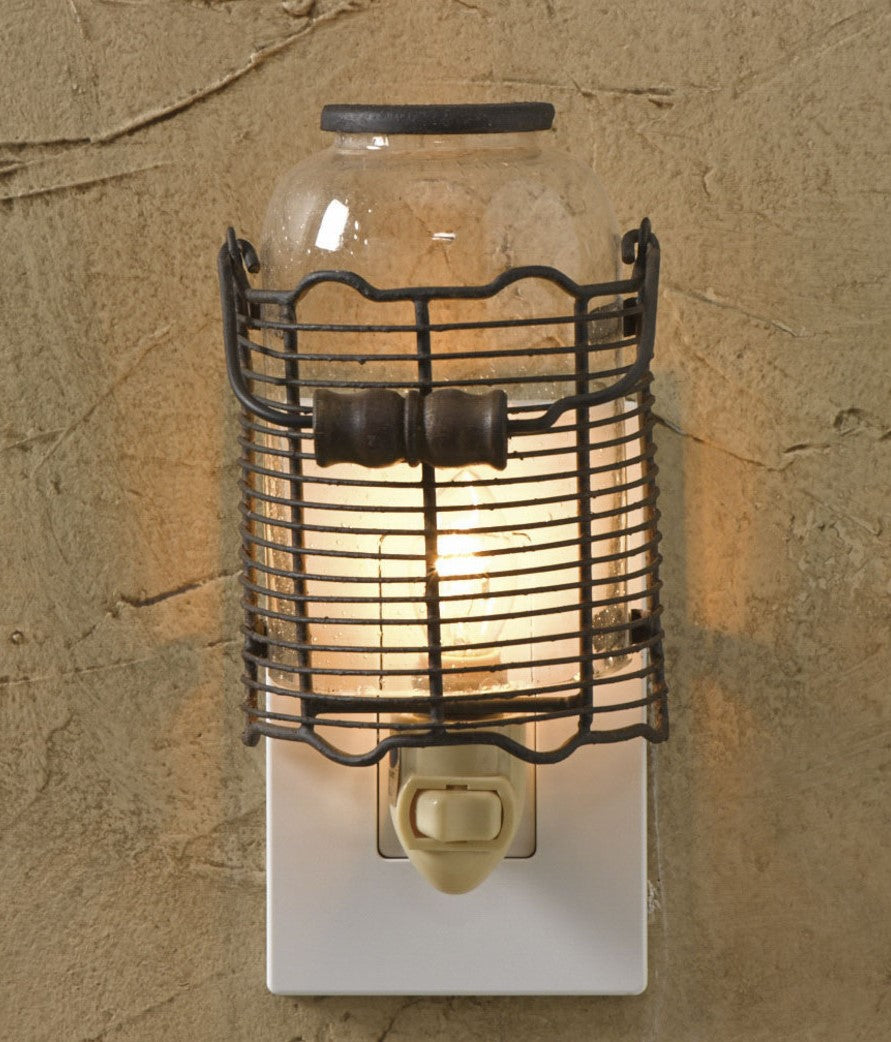 Wire Jar Night Light