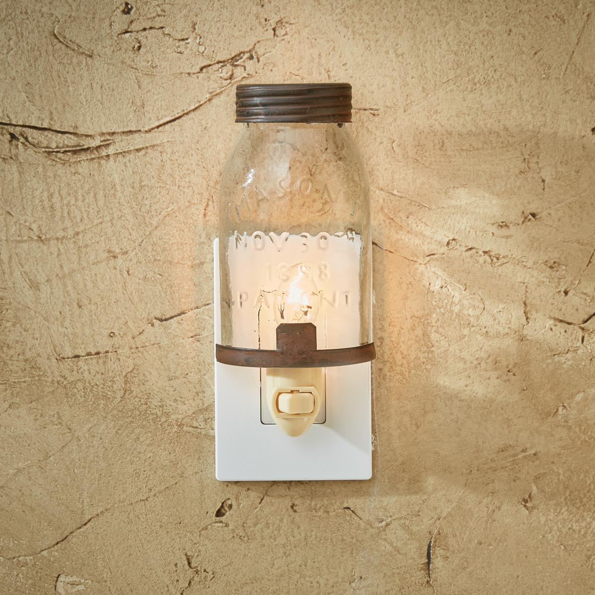 Mason Jar Night Light