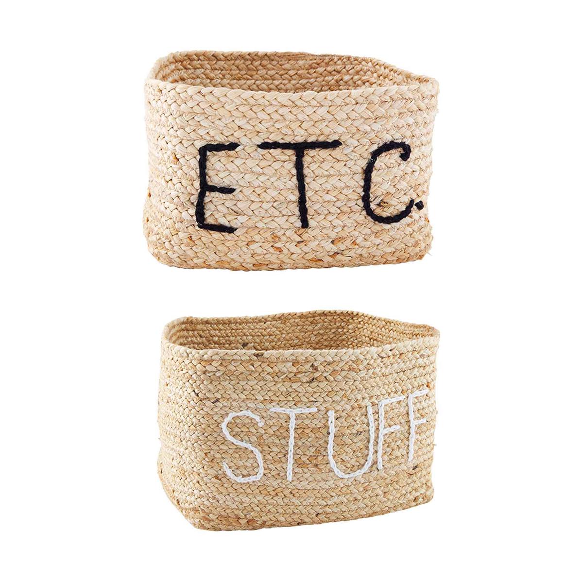 Stuff & Etc. Baskets