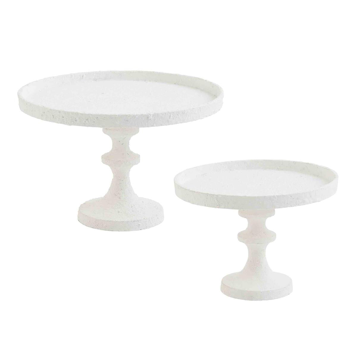 White Metal Pedestals