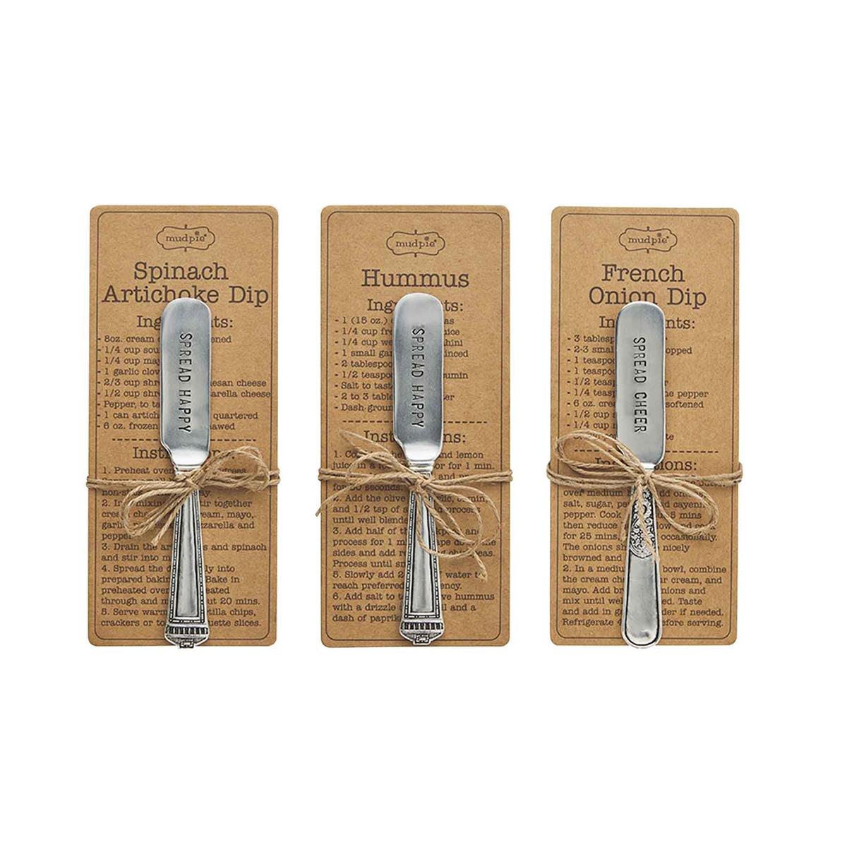 Dip Recipe Spreaders