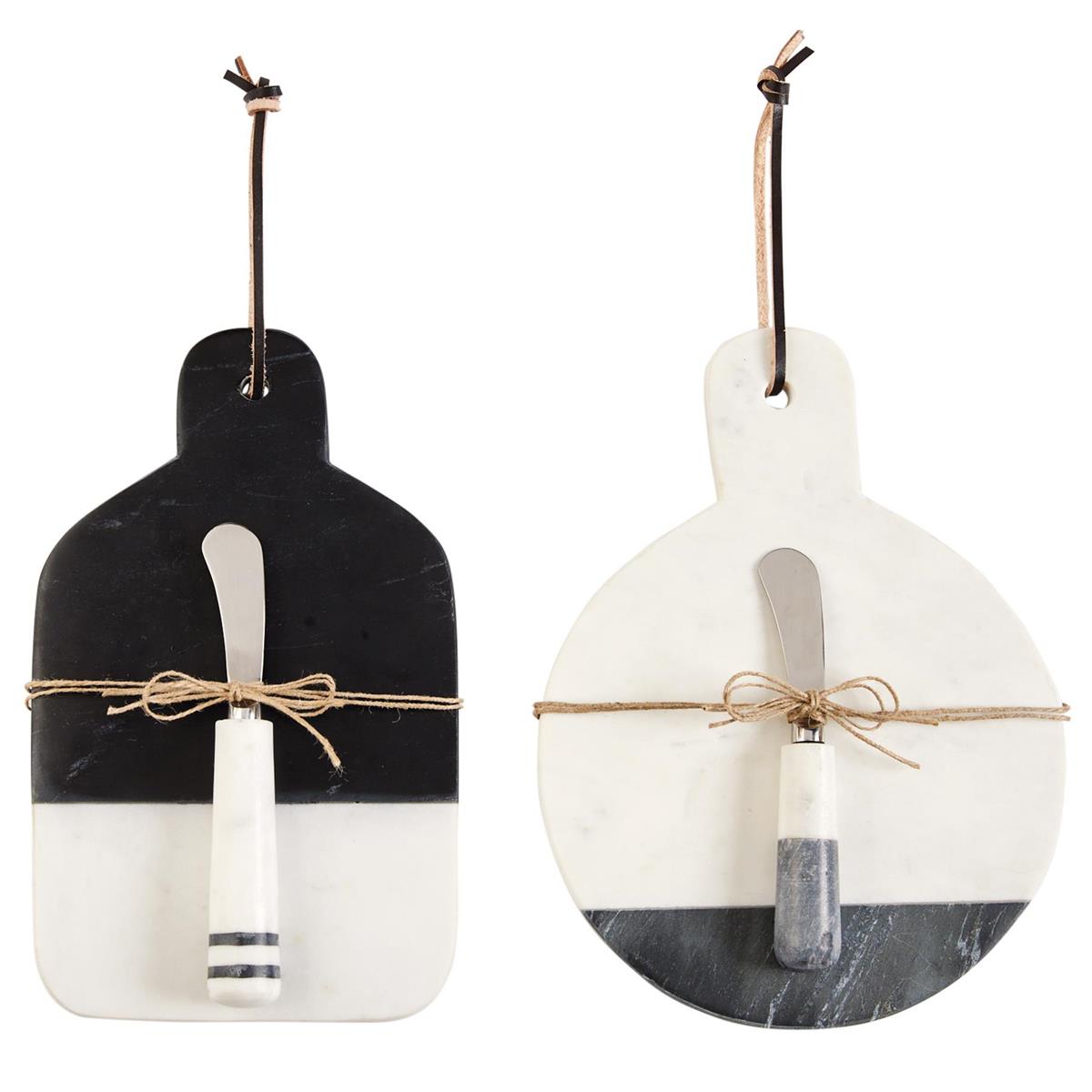 Stripe Marble Board Set