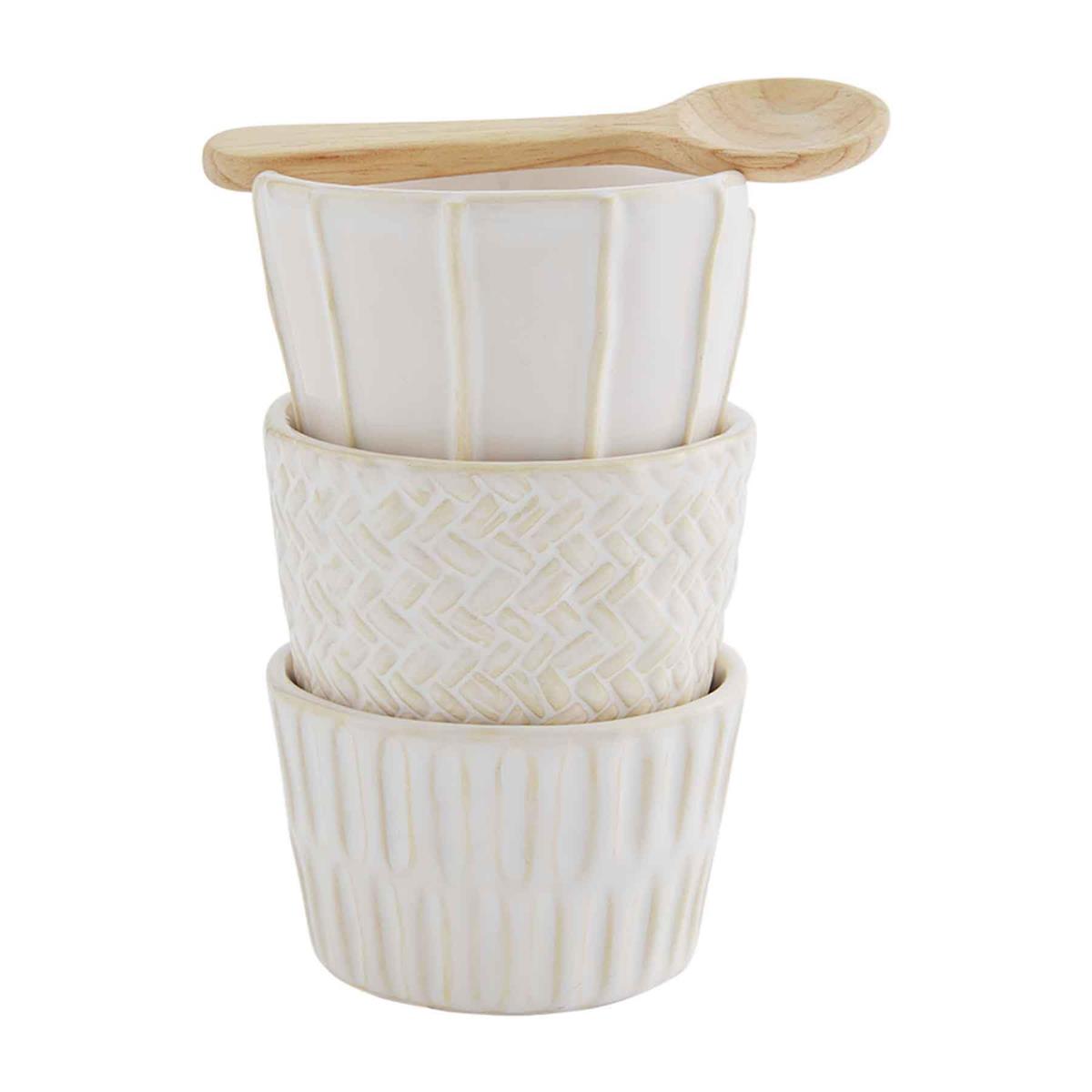 TEXTURED RAMEKIN SET