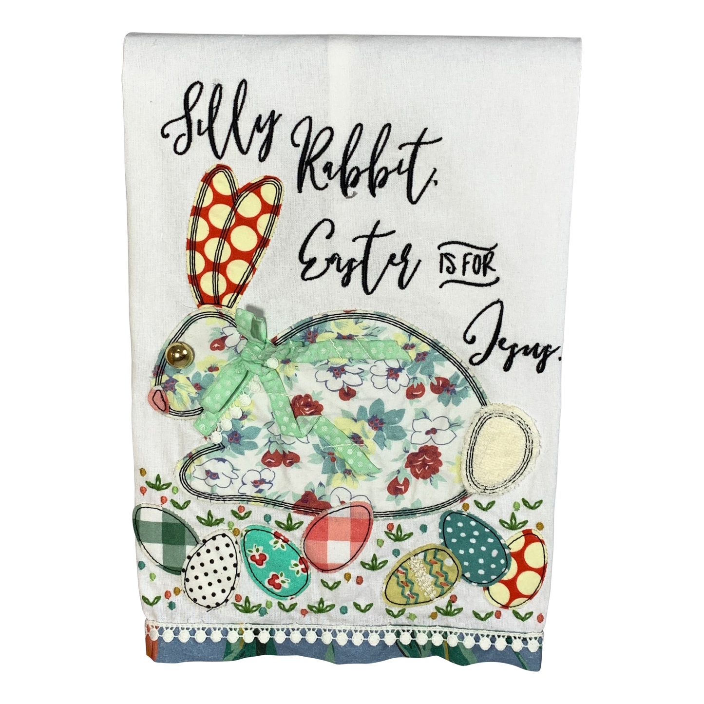 Easter Is For Jesus Tea Towel