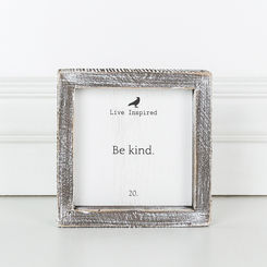 Be Kind Wood Sign