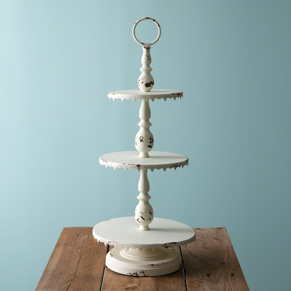 Three-Tier Farmhouse Display Stand