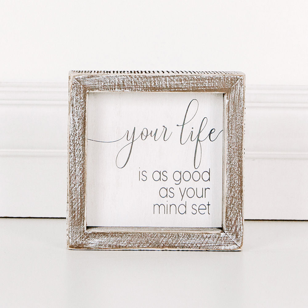 Your Life Wood Sign