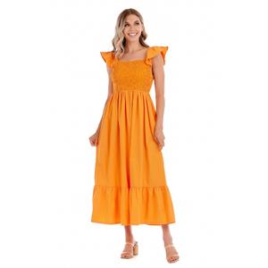 Keya Smocked Maxi Dress