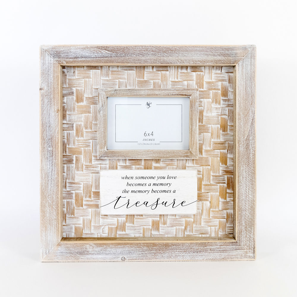 Bamboo Framed Sign