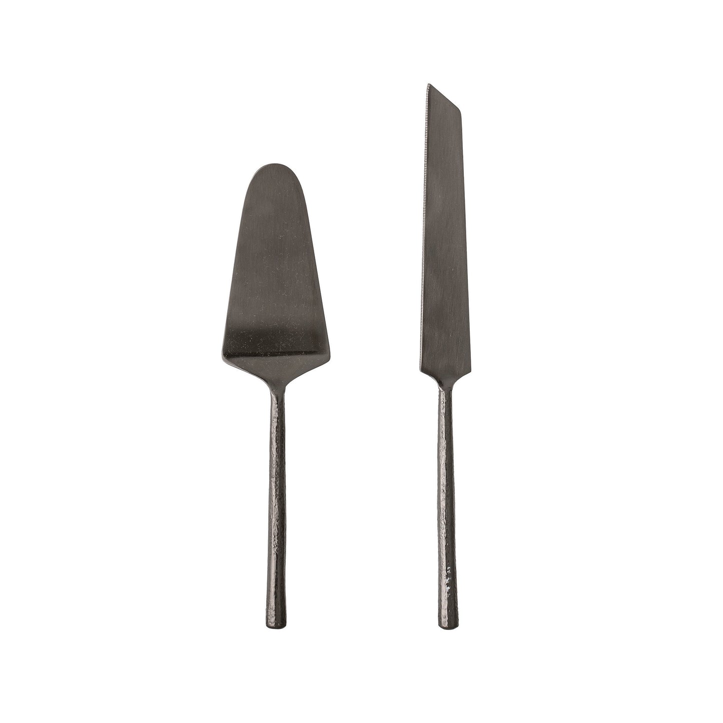 Black Cake Knife & Server Set