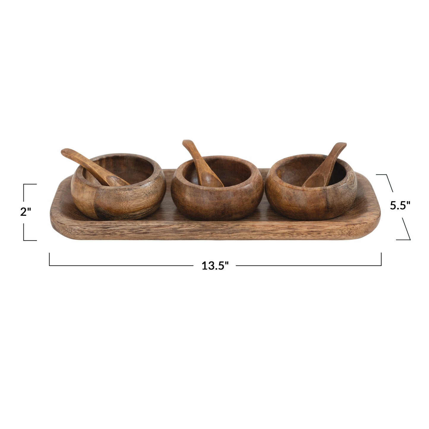 Bowl & Tray Set