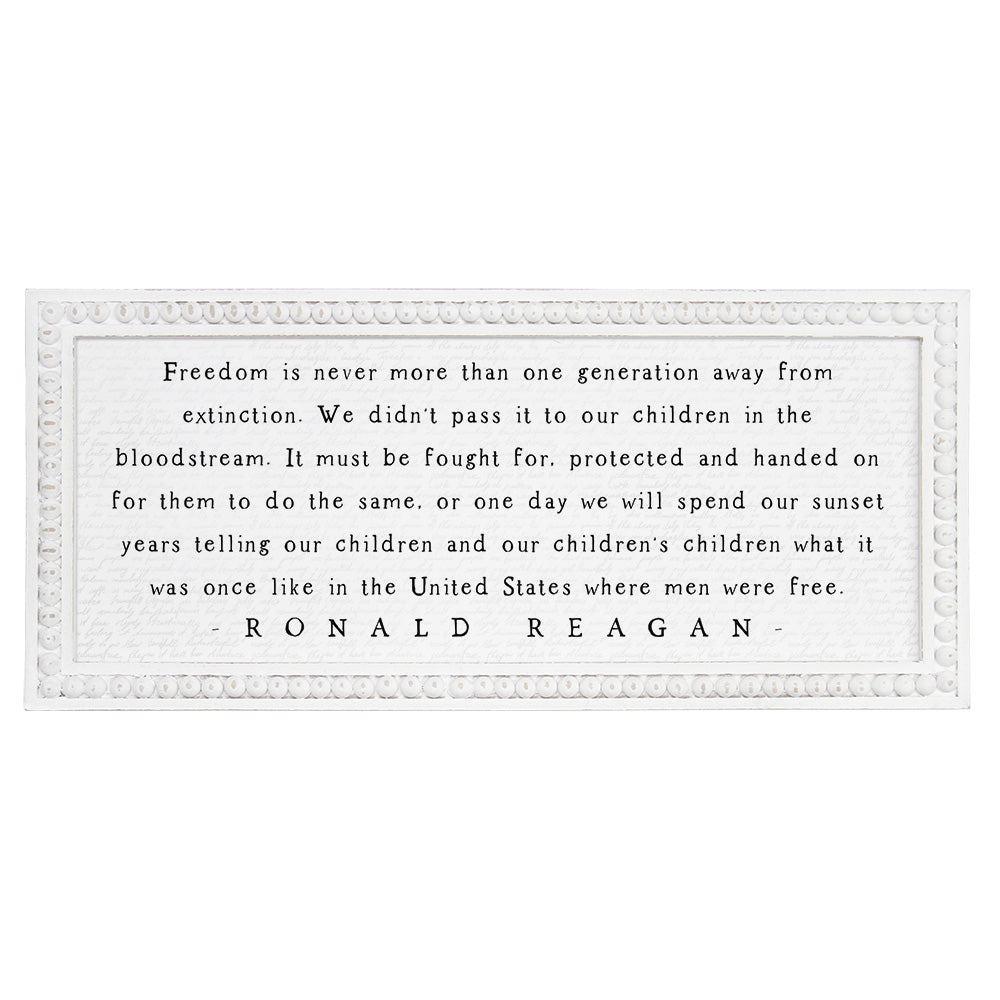 Freedom Reagan Quote