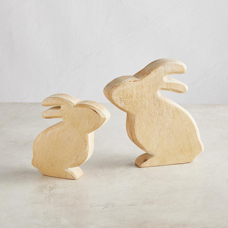 Wood Bunnies