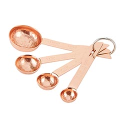 Copper Measuring Spoon Set