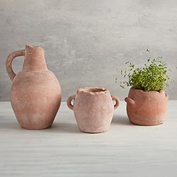 Brick Red Flower Pot
