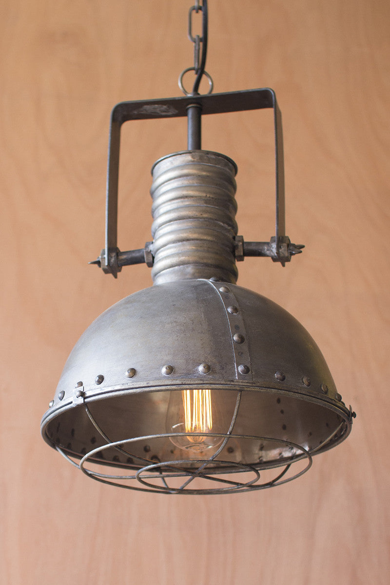 Metal Warehouse Pendant Light