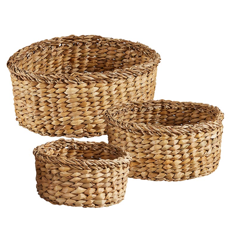 Round Seagrass Baskets