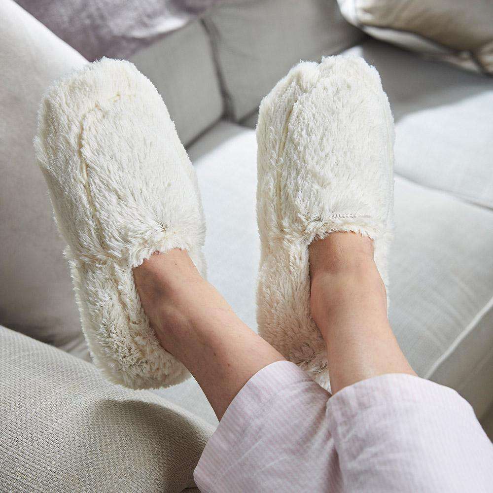 Warmies Cream Slippers