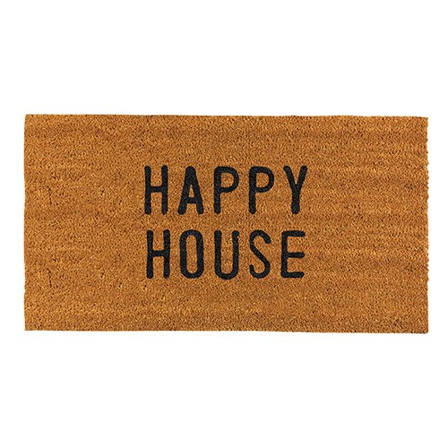 Happy House Door Mat