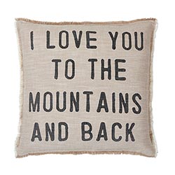 Mountains Euro Pillow