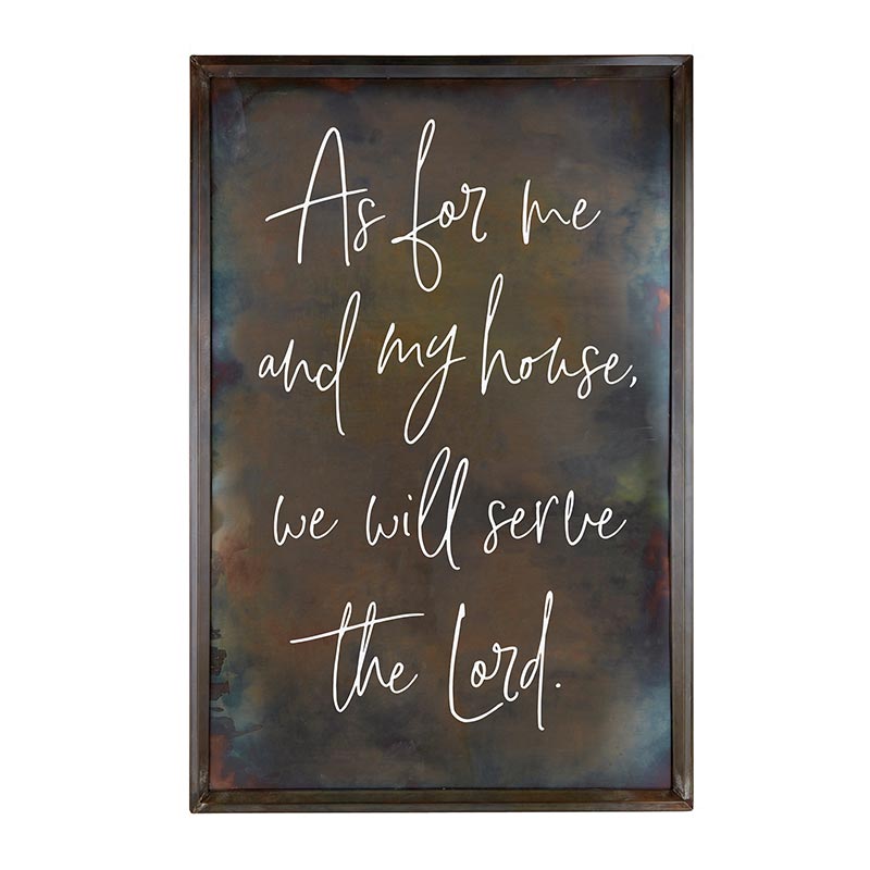 As For Me Framed Wall Art