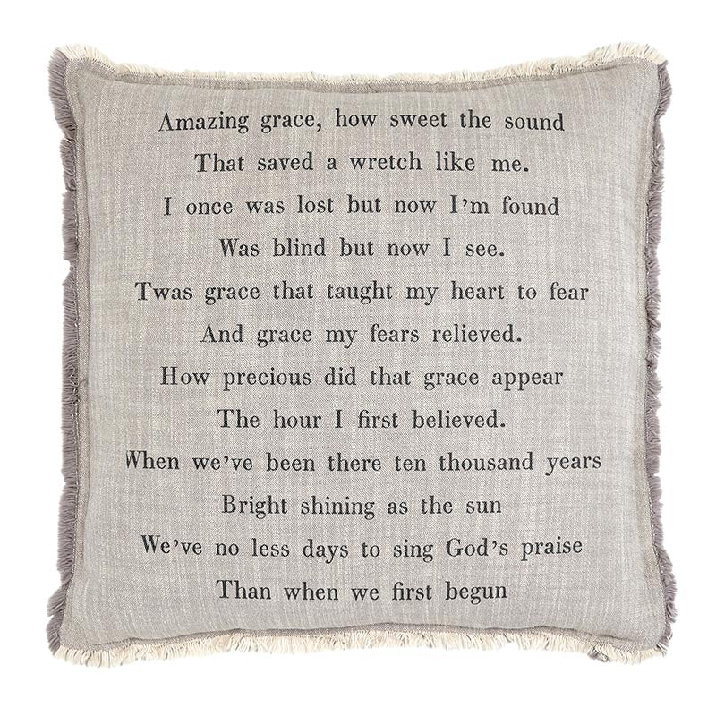 Amazing Grace Euro Pillow
