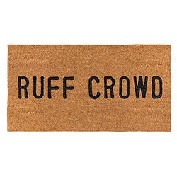 Ruff Crowd Door Mat