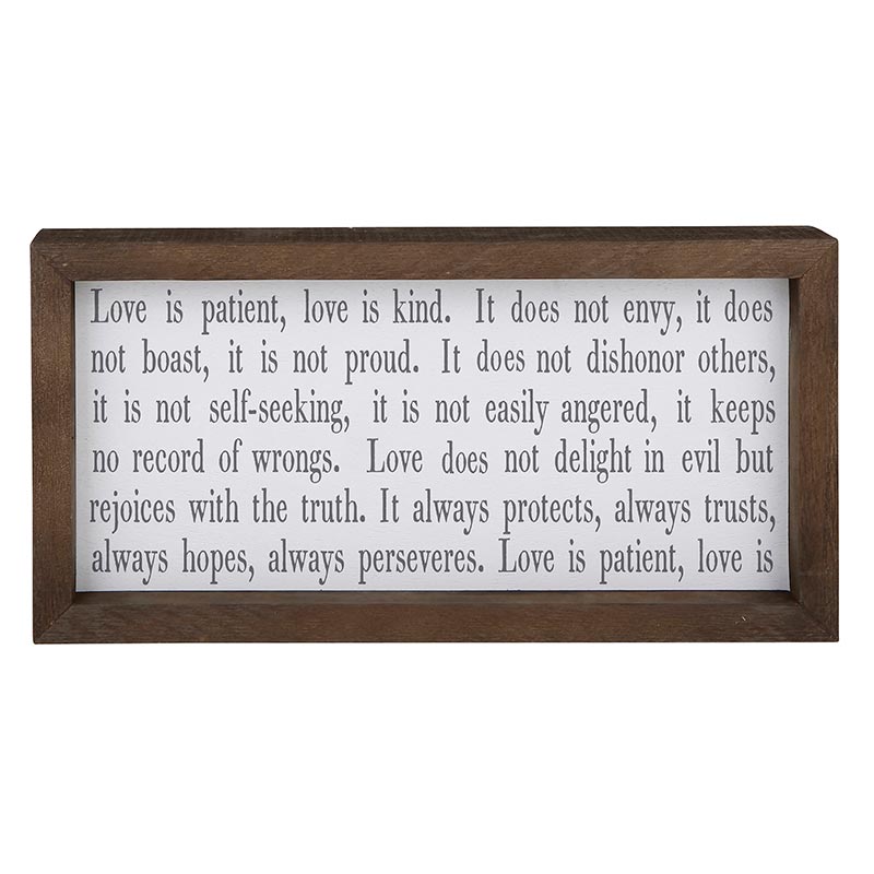 Framed 1 Cor 13:4-7