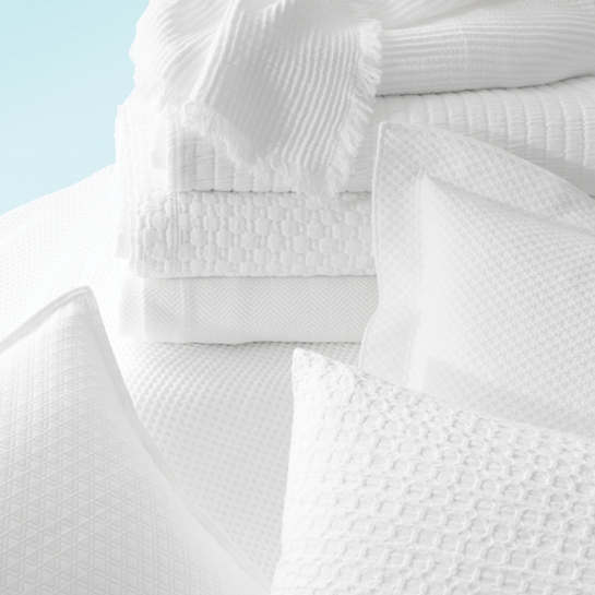 White Matelasse Bedding