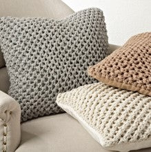 Knitted Down Pillow