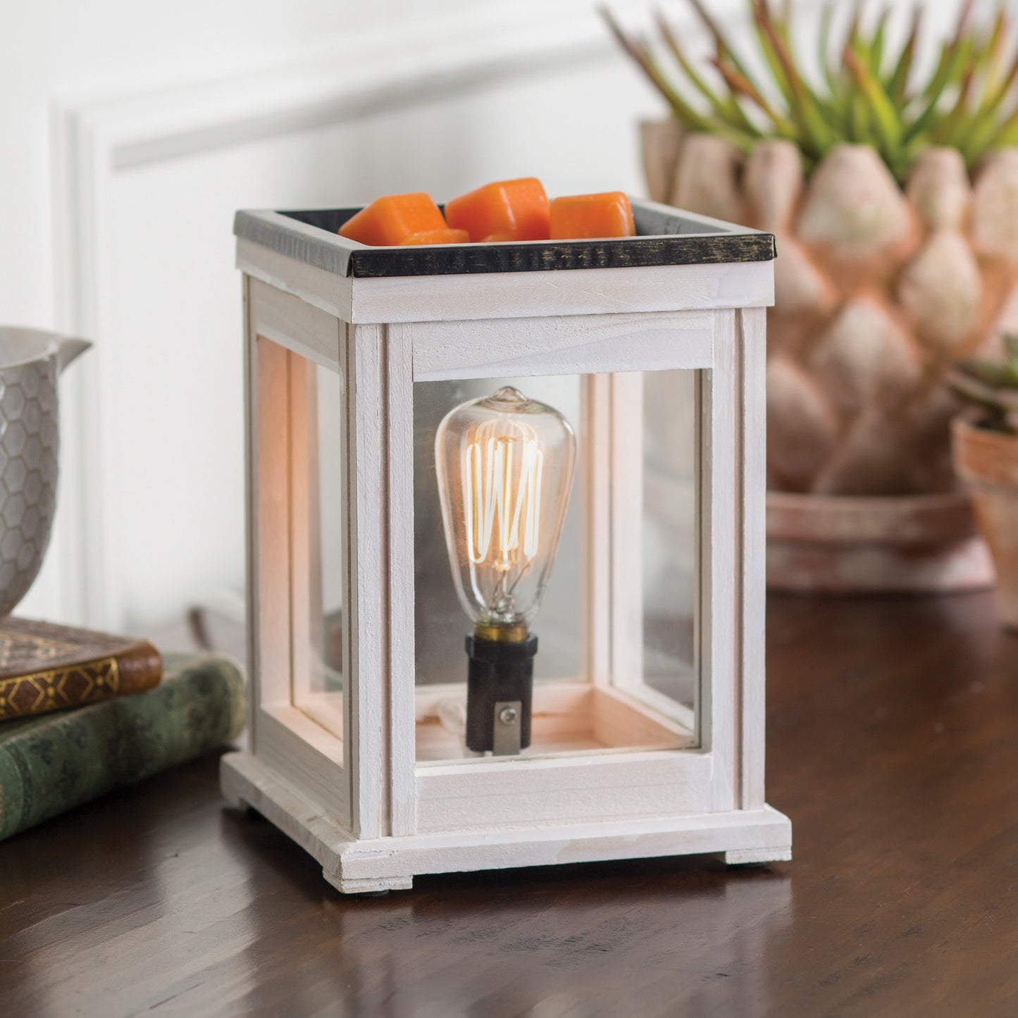 Weathered Wood Edison Bulb Warmer