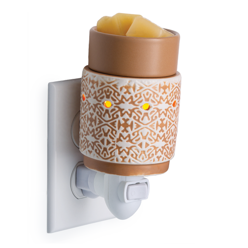 White Terracotta Plug In Wax Warmer