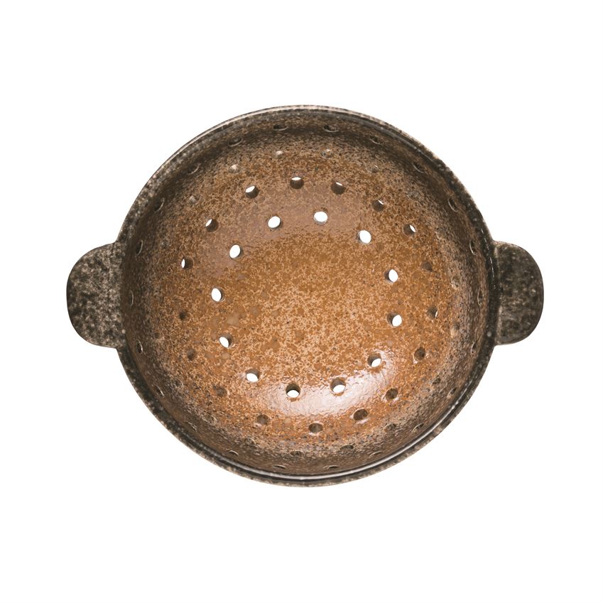 Stoneware Strainer