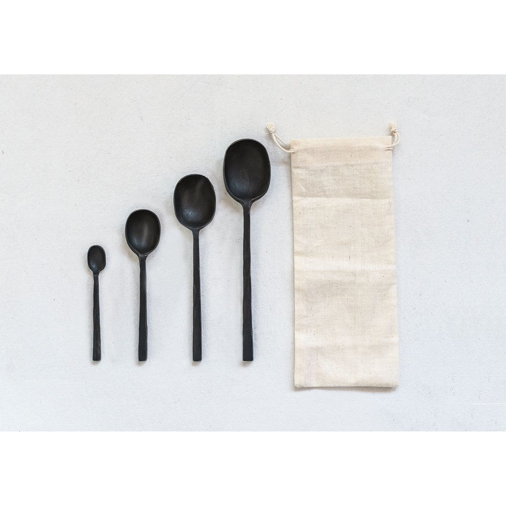 Cast Aluminum Spoon Set