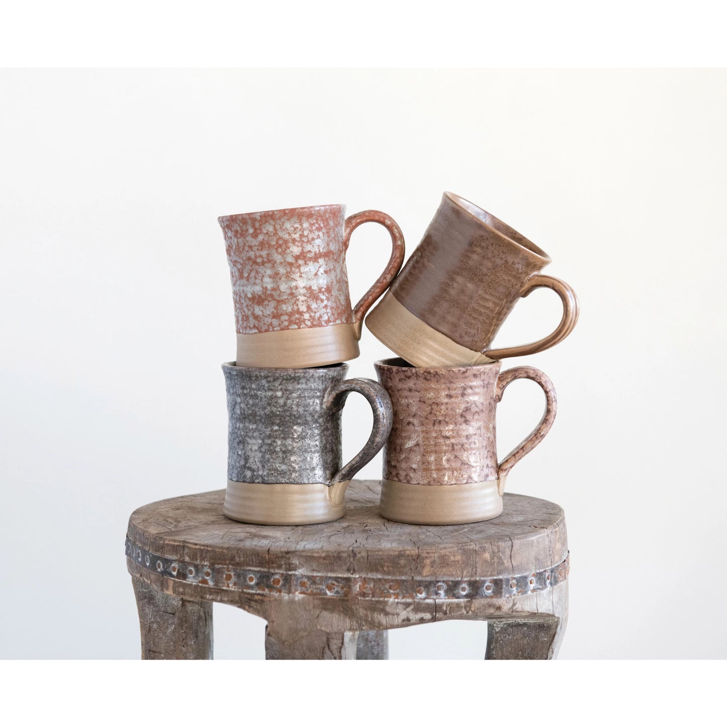 Stoneware Reactive Glaze Mug