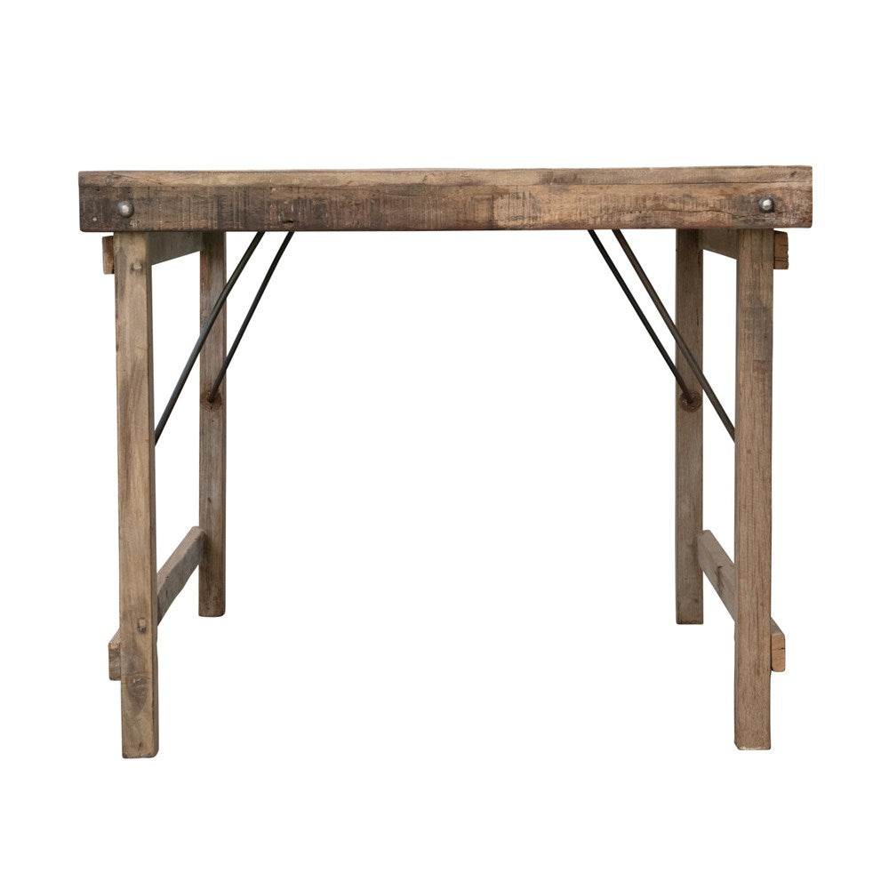 Reclaimed Wood Folding Table *DISC