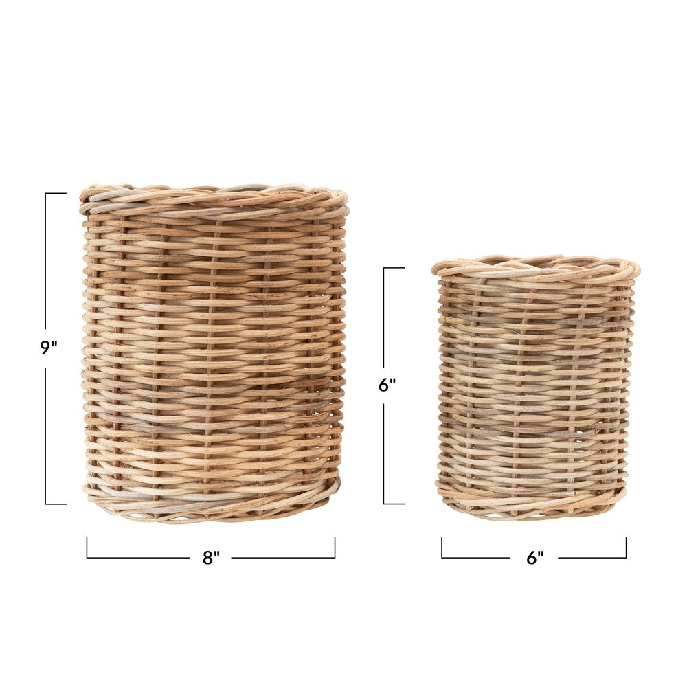 Woven Wicker Basket
