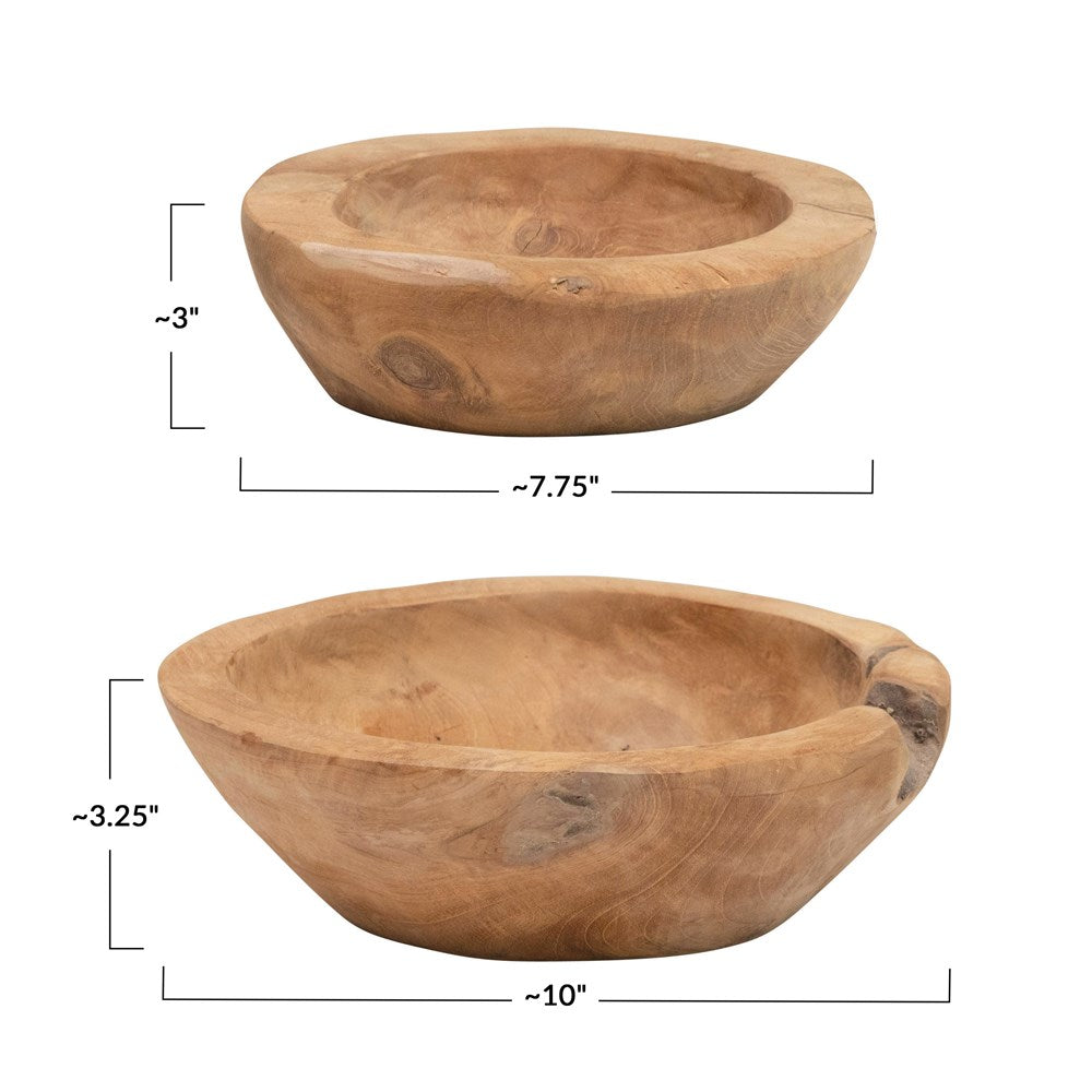 Teakwood Bowl