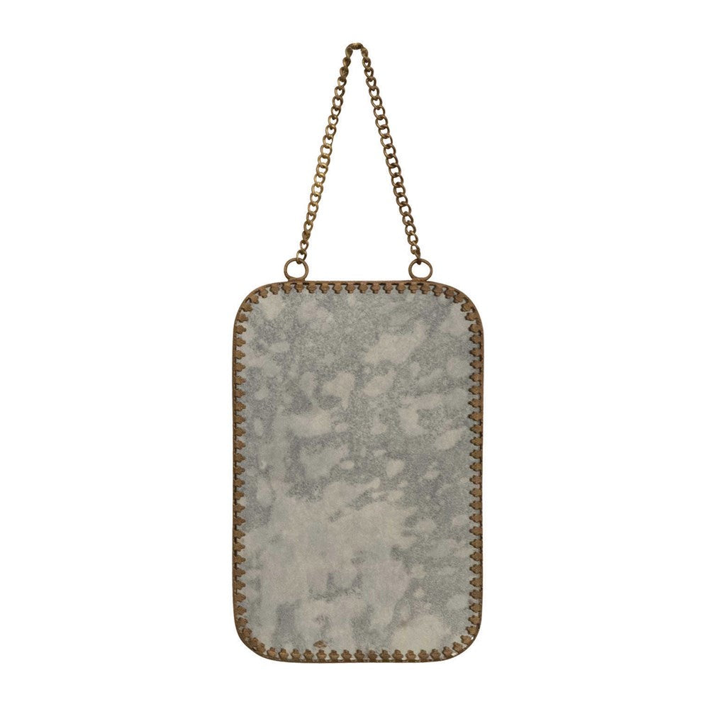 Hanging Metal Mirror