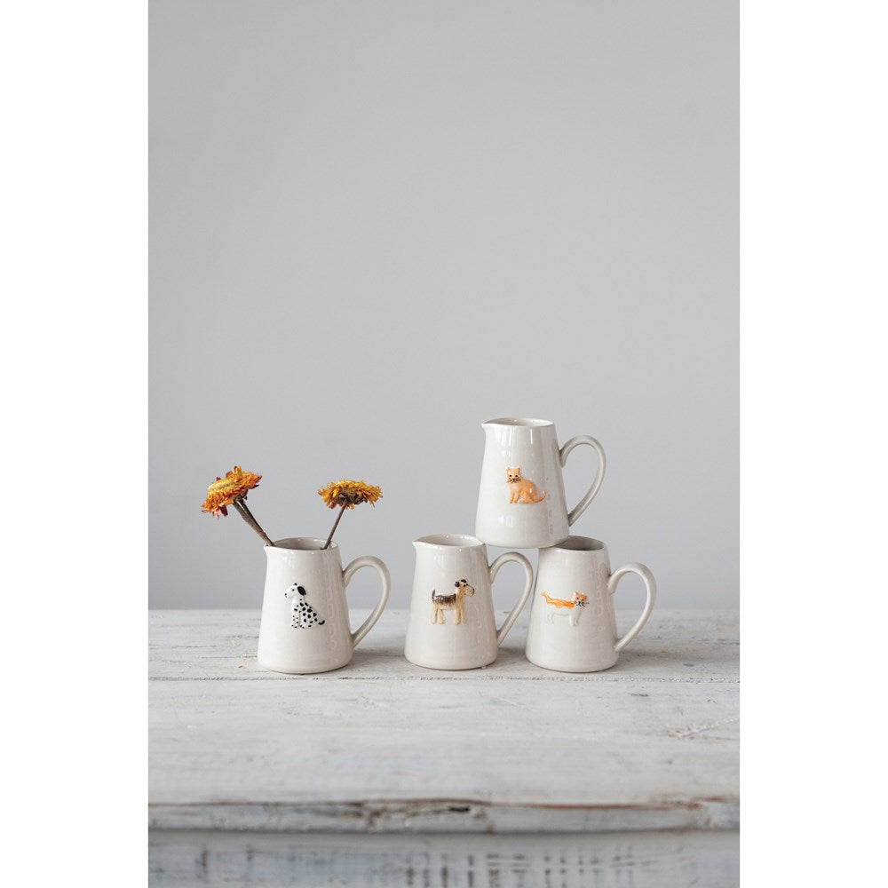 Stoneware Mini Pitcher